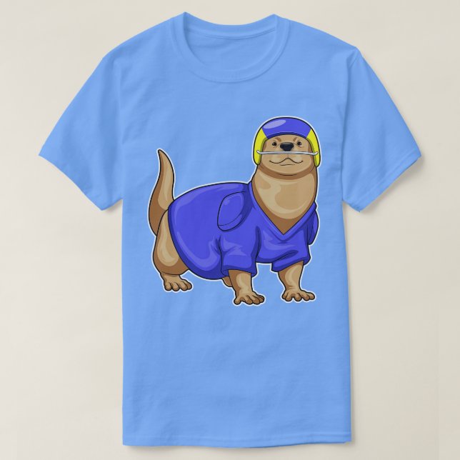 Camiseta Lontra Americana (Frente do Design)