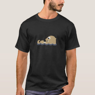 Camiseta lontra fofa