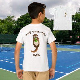 Camiseta Lontra Totalmente Incrível de Pickleball