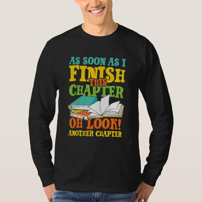 Camiseta Look another chapter  avid readers (Frente)