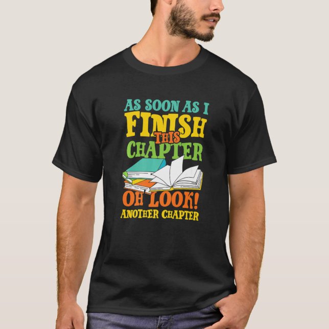 Camiseta Look another chapter  avid readers Premium (Frente)