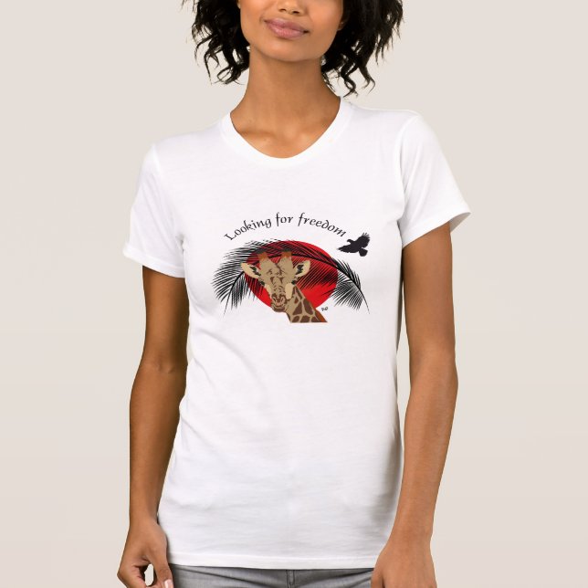 Camiseta Looking for freedom alpargata (Frente)