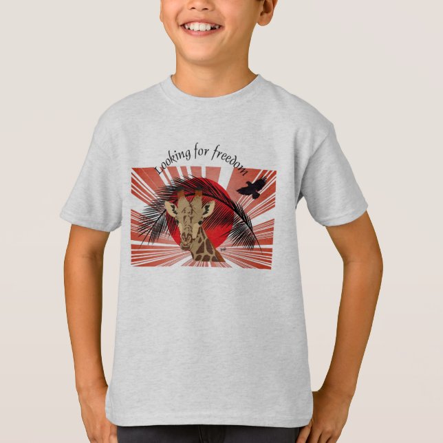 Camiseta Looking for freedom alpargata (Frente)