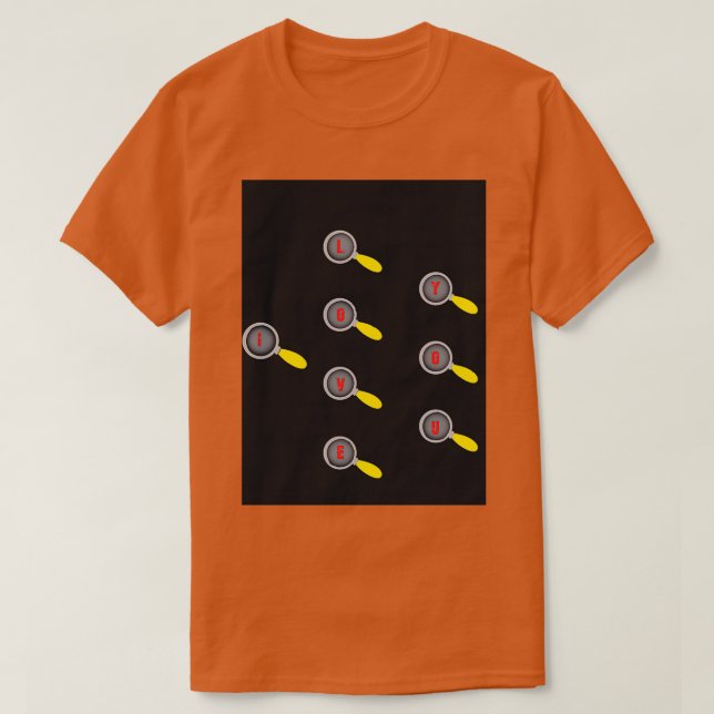 Camiseta looking for love I love you lt3 (Frente do Design)