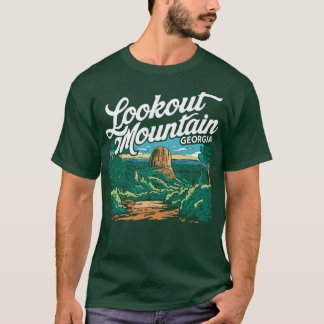 Camiseta Lookout Mountain Georgia Retro TSirt