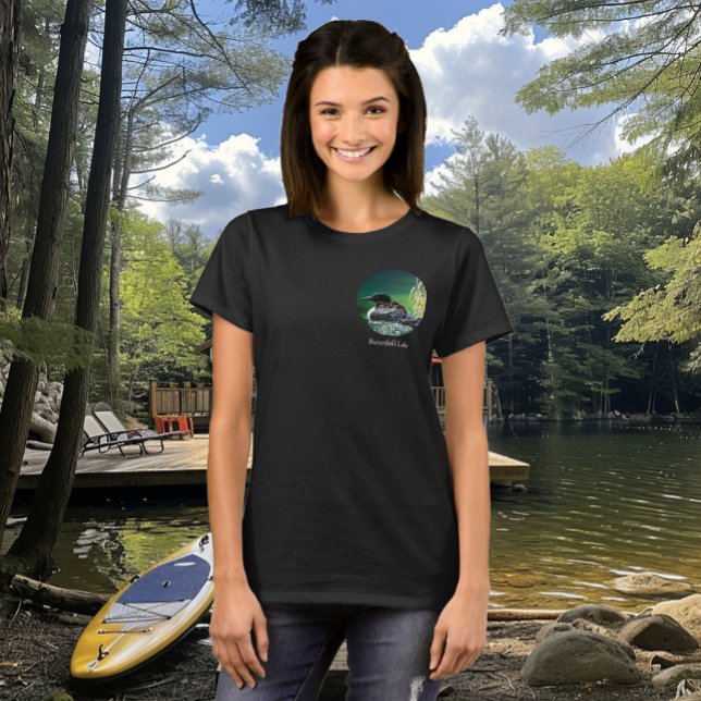Camiseta Loon Family Butterfield Lake  (Criador carregado)