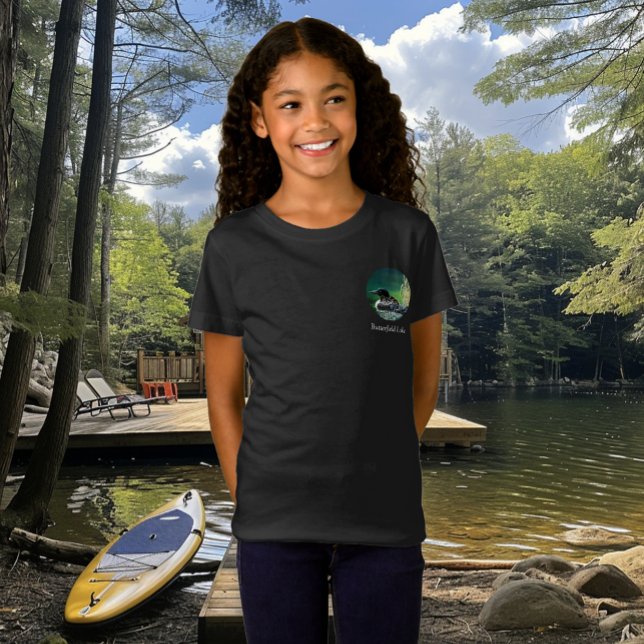 Camiseta Loon Family Butterfield Lake (Criador carregado)