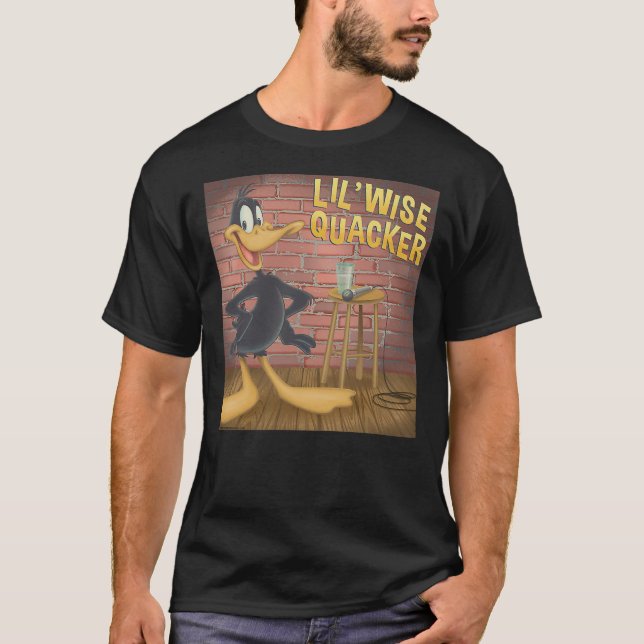 Camiseta Looney Tunes Daffy Duck Lil' Wise Quacker (Frente)