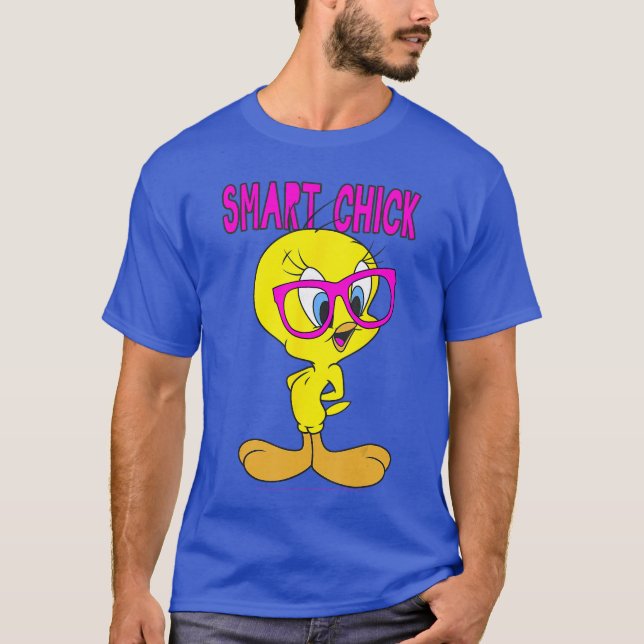 Camiseta Looneyunesweety Bird Smart Chick retro (Frente)
