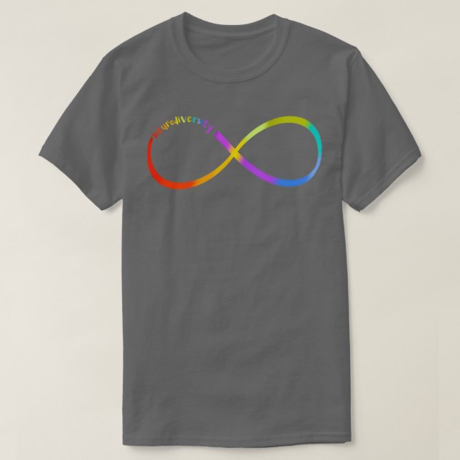 Camiseta Loop de Neurodiversidade (Frente do Design)