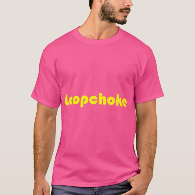 Camiseta Loopchoke Yellow (Frente)
