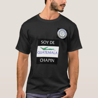 Camiseta Lopez El Chapincito Soy De Guatemala Chapin Black