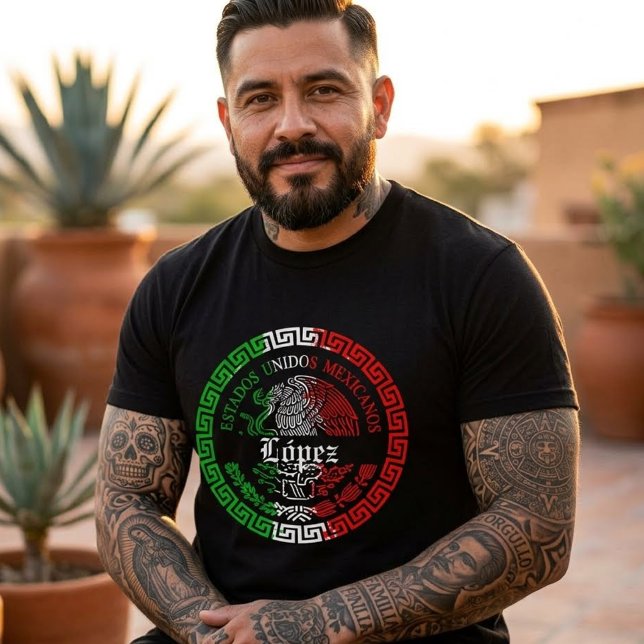 Camiseta López Sobrenome méxico (López Last name T-shirt
)