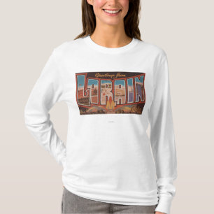 Camiseta Lorain, letra ScenesLorain de OhioLarge, OH
