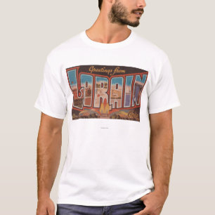 Camiseta Lorain, letra ScenesLorain de OhioLarge, OH