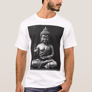 Camiseta Lord Buddha - Retrato de Arte Carvões