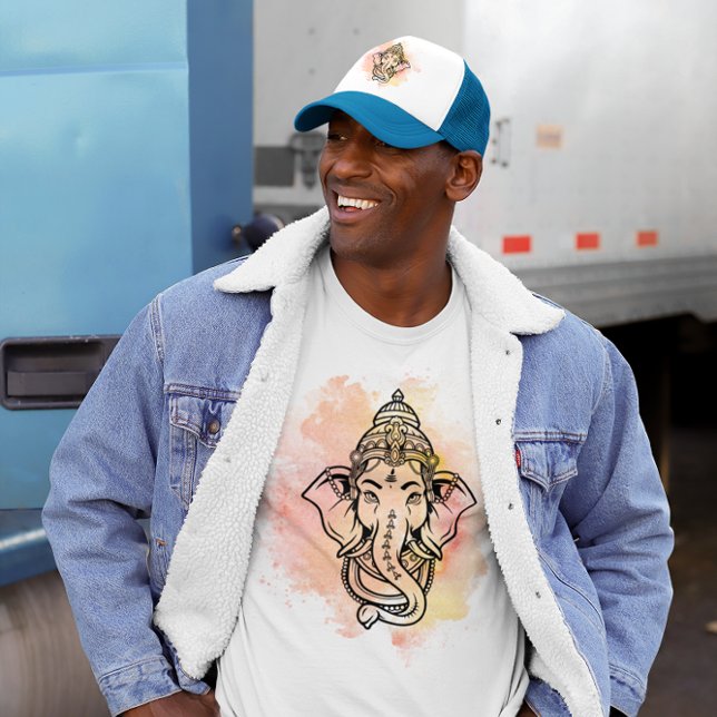 Camiseta Lord Ganesh, Hindu Deus da Riqueza e Prosperidade  (Criador carregado)