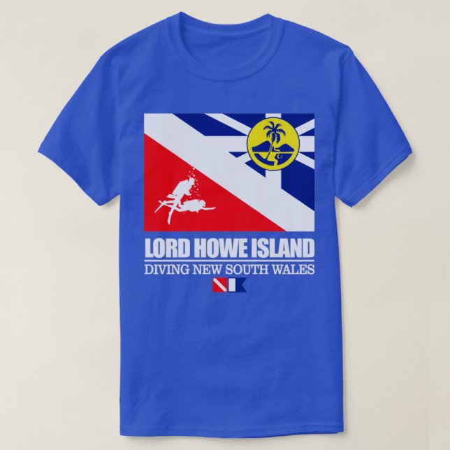 Camiseta Lord Howe Island DF (Frente do Design)