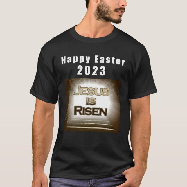 Camiseta Lord Jesus Christ is Risen  Resurrection of Jesus (Frente)