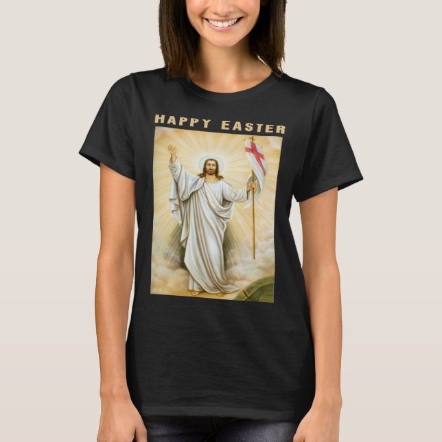 Camiseta Lord Jesus Christ is Risen  Resurrection of Jesus  (Frente)
