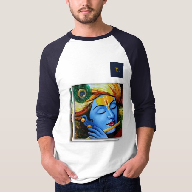 CAMISETA LORD KRISHNA UNISEX T-SHIRT (Frente)