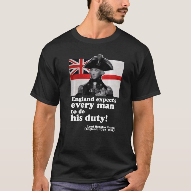 Camiseta Lord Nelson Diz Que Faz O Slogan Certo (Frente)