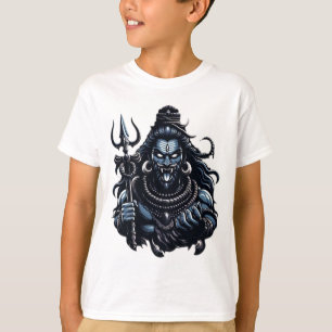Camiseta Lord Shiva: A Tempestade da Destruição e do Poder"