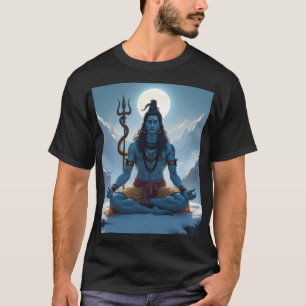 Camiseta Lord Shiva Hindu Deus da Vida e da Morte