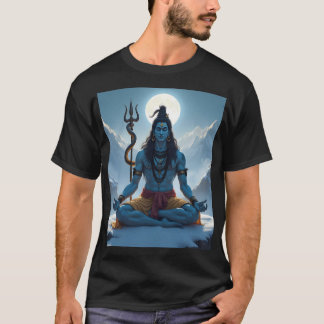 Camiseta Lord Shiva Hindu Deus da Vida e da Morte