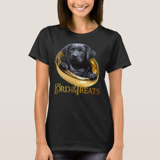 Camiseta Lorde Dos Tratamentos Black Labrador Puppy