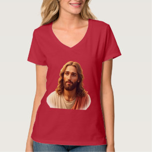 Camiseta Lorde Jesus Cristo: Luz do Mundo e Salvador.