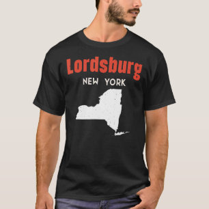 Camiseta Lordsburg New York State America Viagem New Yo