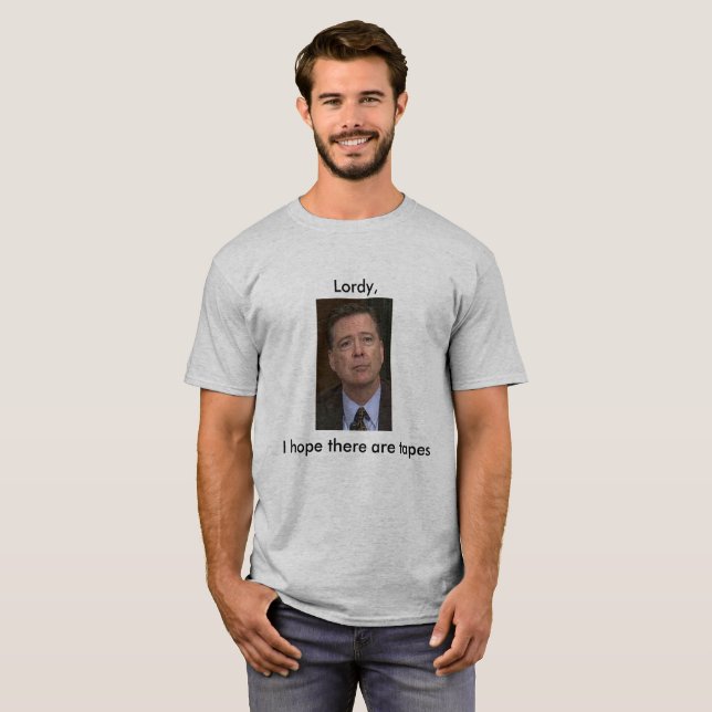 Camiseta Lordy James Comey (Frente Completa)