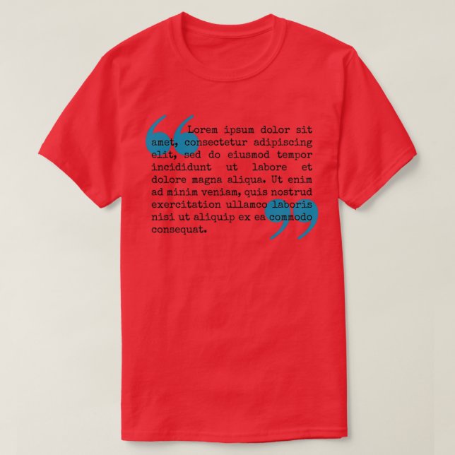Camiseta Lorem Ipsum Dolor Frases Latinas (Frente do Design)