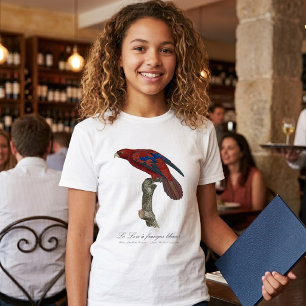 Camiseta Lório-de-cauda-vermelha, Trichoglossus borneus