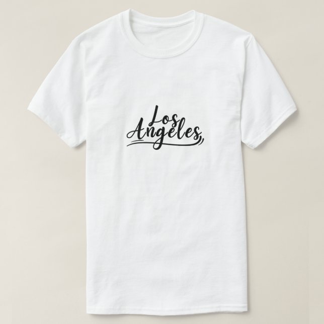 Camiseta Los Angeles (Frente do Design)