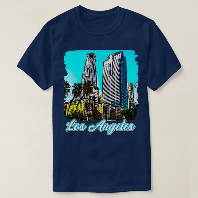 Camiseta Los Angeles (Frente do Design)