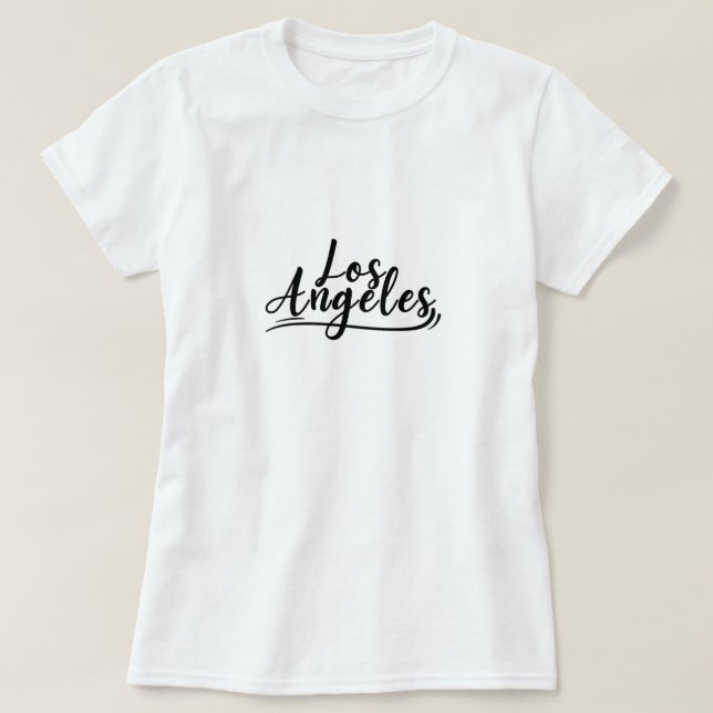 Camiseta Los Angeles (Frente do Design)