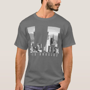Camiseta Los Angeles Baseball Skyline na Califórnia Player 