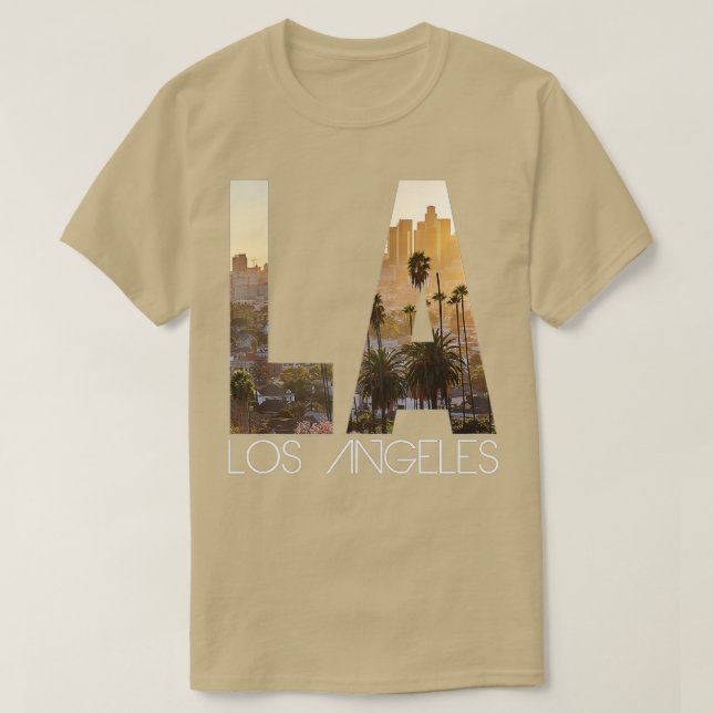 Camiseta Los Angeles Califórnia (1) (Frente do Design)