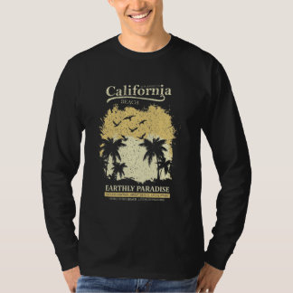 Camiseta Los Angeles California Beach Paradise Summer T-Shi