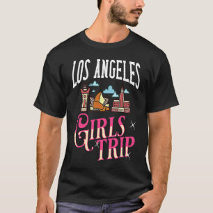 Camiseta Los Angeles Califórnia Viagem Mapa do Céu Cidade