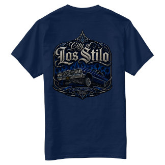 Camiseta Los Angeles Construída Não Comprada com e