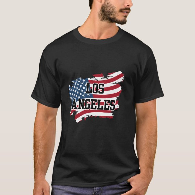 Camiseta Los Angeles EUA (Frente)