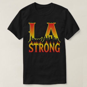 Camiseta Los Angeles Forte Apoio ao LA County