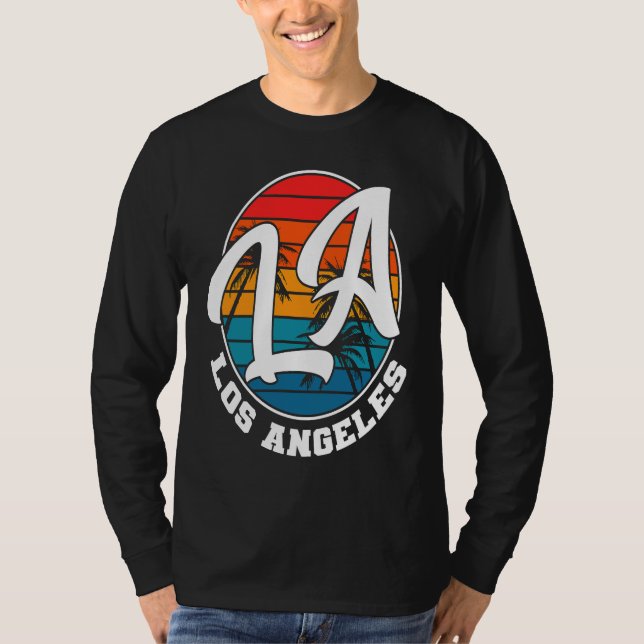 Camiseta Los Angeles LA California   15 (Frente)