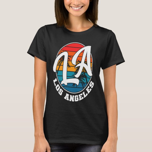 Camiseta Los Angeles LA California   15 (Frente)