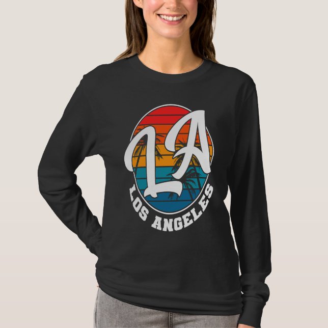 Camiseta Los Angeles LA California   15 (Frente)