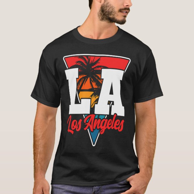 Camiseta Los Angeles LA California   17 (Frente)