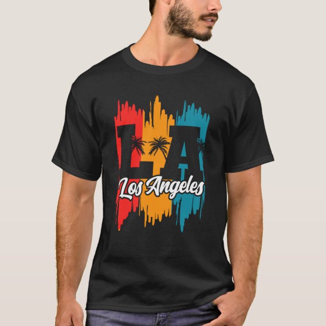Camiseta Los Angeles LA California  23 (Frente)